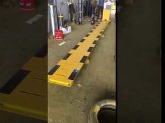 حاجز إطارات أوتوماتيكي من الفولاذ المقاوم للصدأ A3 مثبت على السطح ومضاد للصدمات