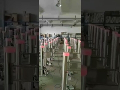 بوابة تأرجح للمشاة من الفولاذ المقاوم للصدأ 304 بارتفاع الخصر