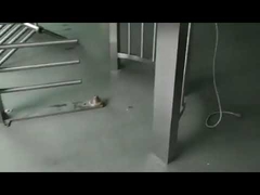 الدخول والخروج حاجز بوابات أرجوحة المشاة الإلكترونية ذات العمود الدائري الأوتوماتيكي