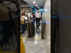 محطة مترو الأنفاق SS314 بوابة تأرجح للمشاة في الممر بعرض 600 مم، 0.4 ثانية