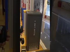 اللون الأصفر السكن DC بدون فرش محرك وقوف السيارات بوابة الحاجز الذكي