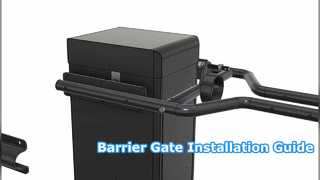 فيديو تركيب ذراع الحاجز DZ-2307