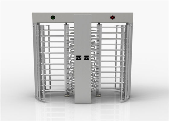 بوابة دوارة مزدوجة الاتجاه كاملة الارتفاع مع استهلاك طاقة 40 واط للتحكم الآمن في الدخول