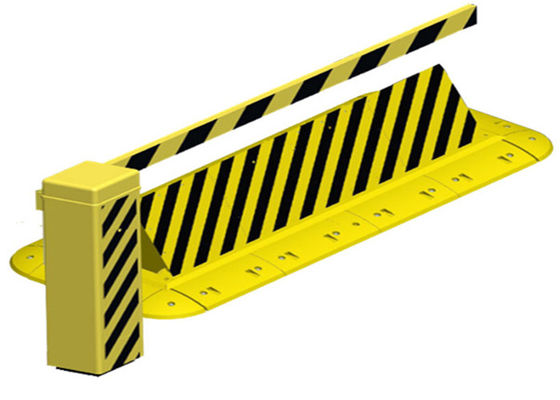 حاجز طريق هيدروليكي للخدمة الشاقة بتحمل وزن 70 طنًا ومحرك كهروميكانيكي في هيكل من الفولاذ A3