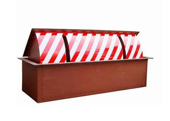 محجب طريق هيدروليكي أوتوماتيكي عالي الأمن مع وقت الارتفاع 3s ، 80T تحميل ، و 304 شفرة الفولاذ المقاوم للصدأ