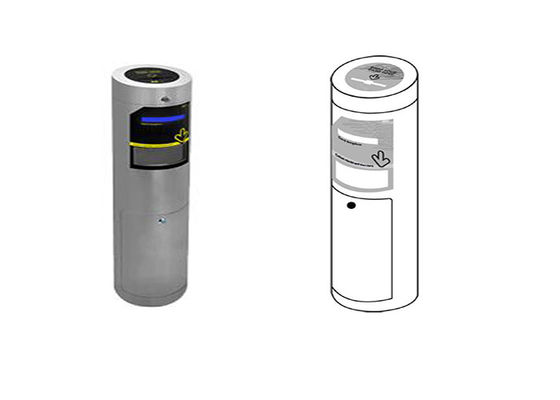 جامع بطاقات دروبوكس بسعة 280 بطاقة ومدخل طاقة AC230 للتحكم في الوصول المتكامل