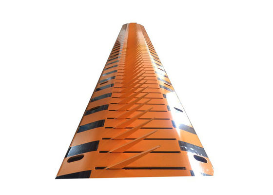 قاتل الإطارات الهيدروليكي الهوائي ثنائي الاتجاه بشفرة بسمك 10 مم وتحمل تحميل أدنى 40 طن للتحكم في مركبات الطرق