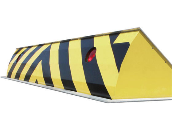 100 طن من السعة الحجاب الهيدروليكي للطريق مع إشارة الإنذار الضوء LED و 3 ثواني سرعة فتح