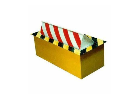 حاجز طريق هيدروليكي شديد التحمل PAS 68 مع مرفق ضخ يدوي يدوي للأمن العالي