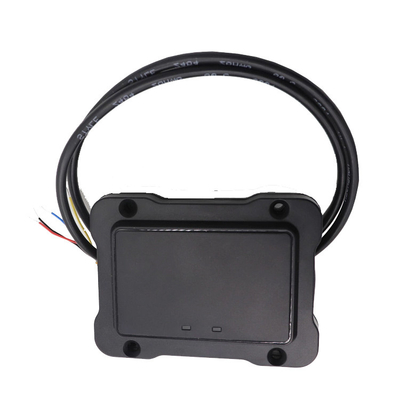 مستشعر حاجز بوابة وقوف السيارات كاشف رادار السيارة مع جهد إمداد 6 فولت - 18 فولت تيار مستمر وعرض حزمة عمودية 43 درجة وعرض حزمة أفقية 11 درجة