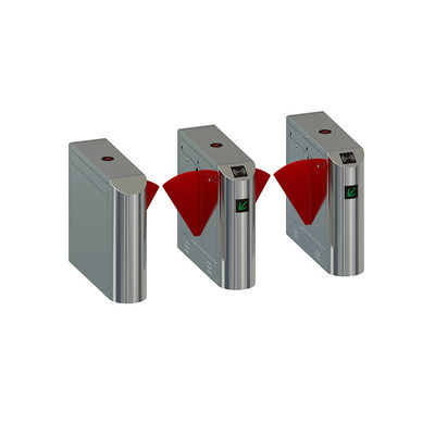 دخول المشاة الخروج رفرف الحاجز بوابة RFID بصمة التحكم في الوصول البيومترية