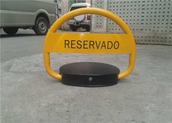 قفل وقوف السيارات DC6V 7Ah مع 2mm Steel Rolling وتصميم مضاد للسرقة لمنطقة وقوف آمنة