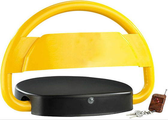 قفل وقوف السيارات يعمل بالطاقة الشمسية مع جهاز تحكم عن بعد بمسافة 50 مترًا وتوفير للطاقة لأماكن وقوف السيارات