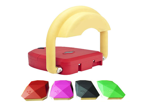 قفل مواقف سيارات متطور للاستشعار التلقائي للحركة مع نطاق كشف من 10 إلى 50 مترًا، يفتح ويغلق تلقائيًا، يعمل ببطارية ليثيوم