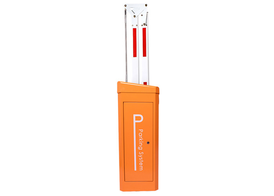 220 V Servo Motor Boom Barrier Gate مادة الصلب معتدل مع حلقة الكاشف