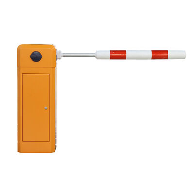 بوابة حاجز أوتوماتيكية بقدرة 120 واط مع ذراع 6 أمتار وطلاء مسحوق للتحكم الآمن في مواقف السيارات