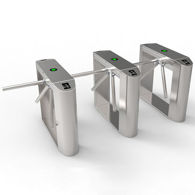 SS304 مدخل الحاجز بوابة ترايبود الباب الدوار بوابة IP54 الأمن التحكم في الوصول