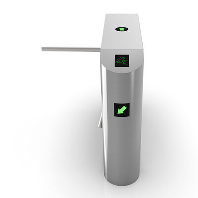 SS304 ترايبود الباب الدوار بوابة بصمة محرك الملف اللولبي 1.2 مم سمك