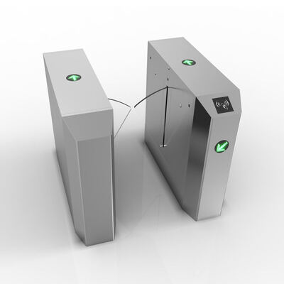 بوابة الحاجز الثنائية ذاتية التشغيل الكاملة من الفولاذ المقاوم للصدأ 316