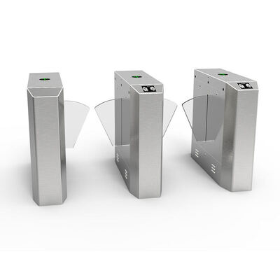 بوابة الحاجز السريع 600 ملم عرض الممر مع 30 شخص / دقيقة من خلالية وبناء 304 الفولاذ المقاوم للصدأ