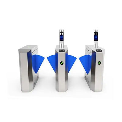 304 فولاذ المقاوم للصدأ حاجز بوابة الفلاف القابلة للنقش مع سمك 1.5 ملم والخلية الضوئية تحت الحمراء لمراقبة الوصول