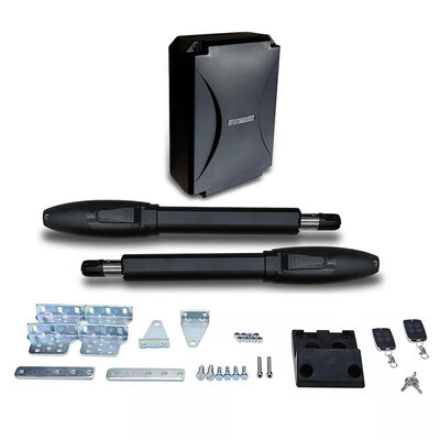 فتاحة بوابة متأرجحة بسعة 300 كجم DC24V مع جهاز تحكم عن بعد للساحات السكنية