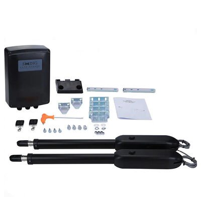 مفتاح بوابة التأرجح ذو ورقة واحدة يزن 400 كيلوغرام مع طاقة محرك 60 واط والتحكم عن بعد لتشغيل بوابة التأرجح التلقائية