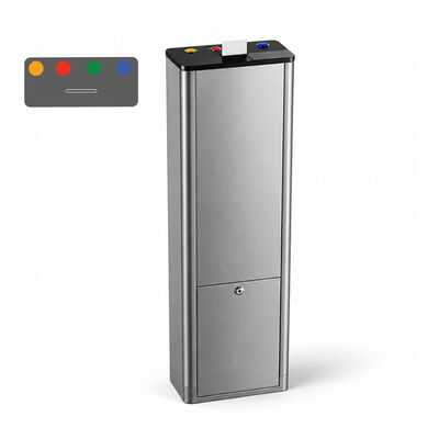 AC 220V 110V إمدادات الطاقة رله خروج واحد بطاقات الزوار المؤقتة جمع إعادة تدوير لبوابة الدوران