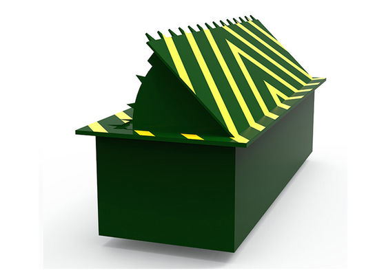 80 طن تحميل 380 فولت إمدادات الطاقة الطلاء العاكس الحاجز الهيدروليكي للطريق حاجز مراقبة المرور