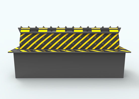 حاجز طريق هيدروليكي ضحل مع PLC البرمجة التحكم في القيادة و 120L سعة خزان هيدروليكي