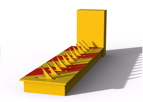 قاتل الإطارات الكهربائية مع حماية IP68 ارتفاع 15 سم و 220 فولت إمدادات الطاقة لأمن الطرق
