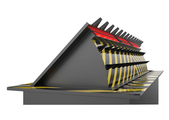 مسدس طريق هيدروليكي من الفولاذ A3 سمك 16 ملم مع مصباح LED للأمن المضاد للإرهاب