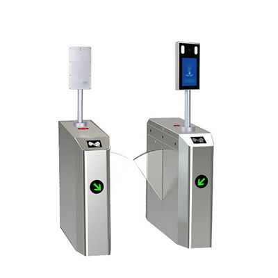 بوابة حاجز رفرف قابلة للسحب بمحرك 24 فولت تيار مستمر من الفولاذ المقاوم للصدأ SS304 وتشغيل رفرف لمدة ثانية واحدة