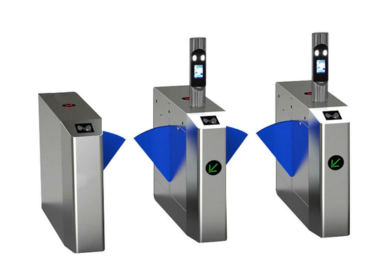 التعرف على الوجه 100W قابل للسحب رفرف حاجز الباب الدوار