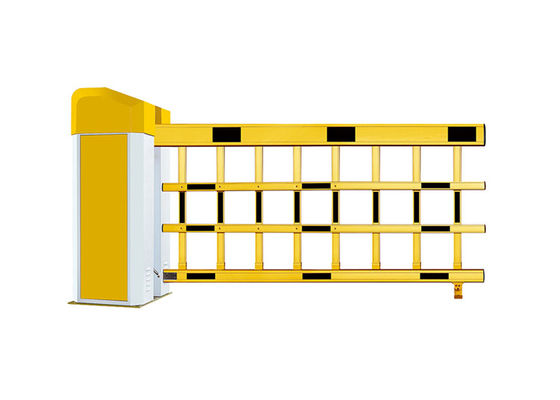 بوابة حاجز أوتوماتيكية بقدرة 250 واط وذراع 6 أمتار IP44 للأمن الداخلي والخارجي