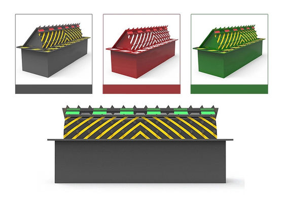 3.7KW IP68 RS485 حاجز طريق هيدروليكي لمراقبة حركة المرور للسيارات ذات الأمن العالي