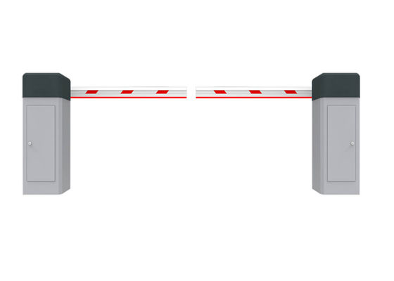 بوابة حاجز آلية للمركبات بـ 120 واط وذراع 6 أمتار مع مستشعر مزدوج للتحكم في مواقف السيارات