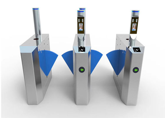 0.2s RS485 SS304 قابل للانسحاب التحكم في الوصول بوابة الجناح عتبة الحاجز