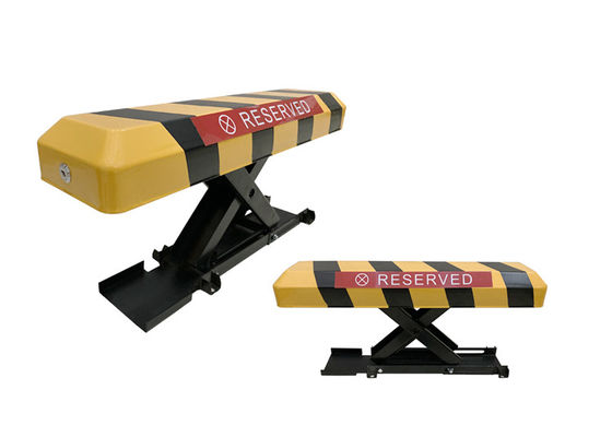 طلاء بلاستيكي DC12V IP66 قفل وقوف السيارات الأوتوماتيكي لحماية مساحة وقوف السيارات الآمنة