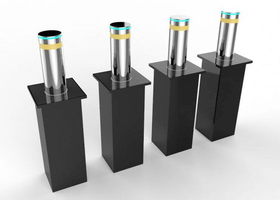 حاجز أمني هيدروليكي مضاد للصدمات بقطر 219 مم من الفولاذ المقاوم للصدأ SS304 مع وظيفة الرفع الأوتوماتيكي