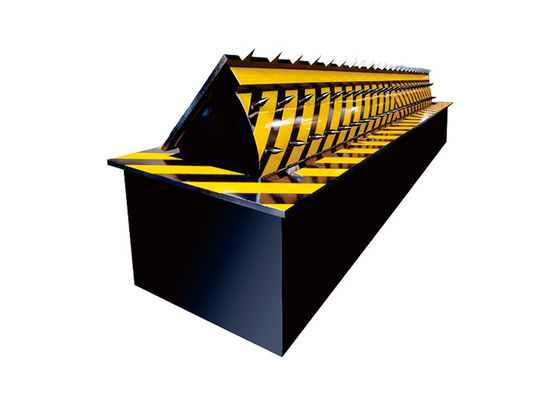 حاجز طريق هيدروليكي بقوة 3.7 كيلو واط مع قدرة تحمل 120 طنًا وهيكل من الفولاذ A3 لأمان عالٍ