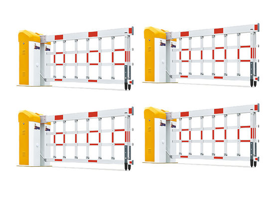 بوابة حاجز جوي بقدرة 250 واط مصنفة، بمتوسط ​​وقت بين الأعطال يبلغ 5 ملايين ساعة، وارتفاع 1168 ملم للتحكم في حركة مرور المركبات
