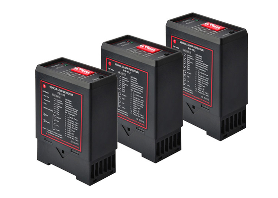 DIP Switch Anti Jamming Vehicle Loop Detector 20KHz لوقوف السيارات