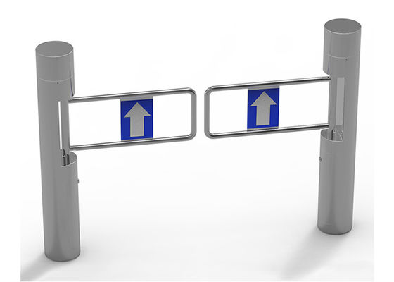 محرك BLDC التلقائي SUS304 بوابة الحاجز المتحرك مع ذراع أكريليك لمراقبة الوصول إلى السوبر ماركت