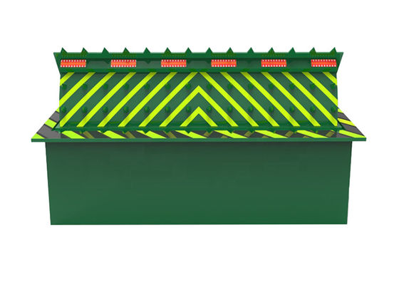 حاجز طريق هيدروليكي للتحكم بواسطة PLC بقدرة 3.7 كيلو واط وسمك 16 ملم للتحكم في الوصول عالي الأمان