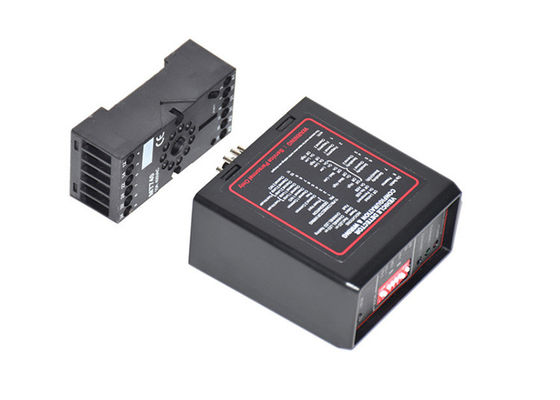 كاشف حلقة إندوكتيف مزدوج القنوات AC220V قابل للتعديل للتردد لمراقبة وصول المركبات