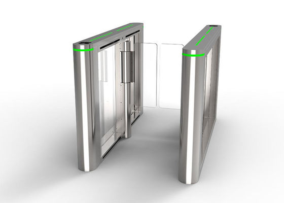 بوابة دوارة بسرعة 100 واط من الأكريليك 24 فولت BLDC للتحكم في السرعة، بوابة دوارة بارتفاع الخصر